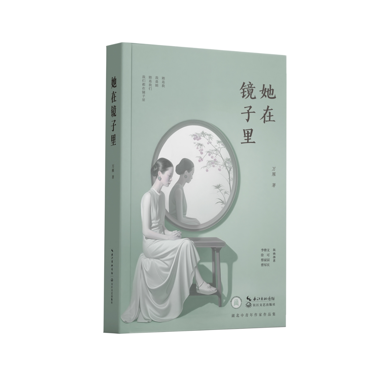 万雁中短篇小说集《她在镜子里》出版发行                               