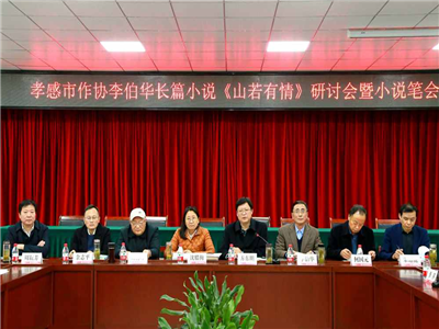 孝感市作家协会举办李伯华长篇小说《山若有情》研讨会暨小说笔会