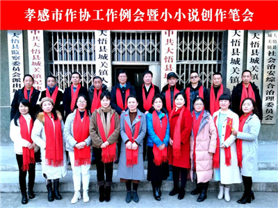 孝感市作家协会工作例会暨小小说创作笔会在大悟举行