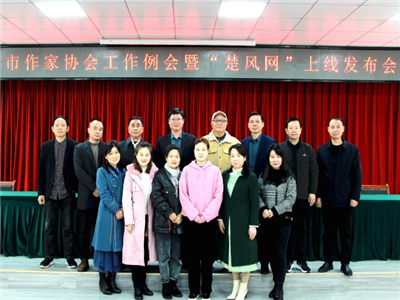 孝感市作家协会召开工作例会暨“楚风网”上线发布会
