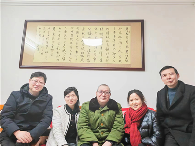 孝感市作家协会看望慰问老领导老作家