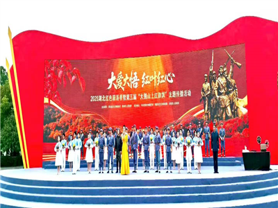 “大别山红旗飘”主题传播暨湖北知名作家大悟行活动在大悟举行